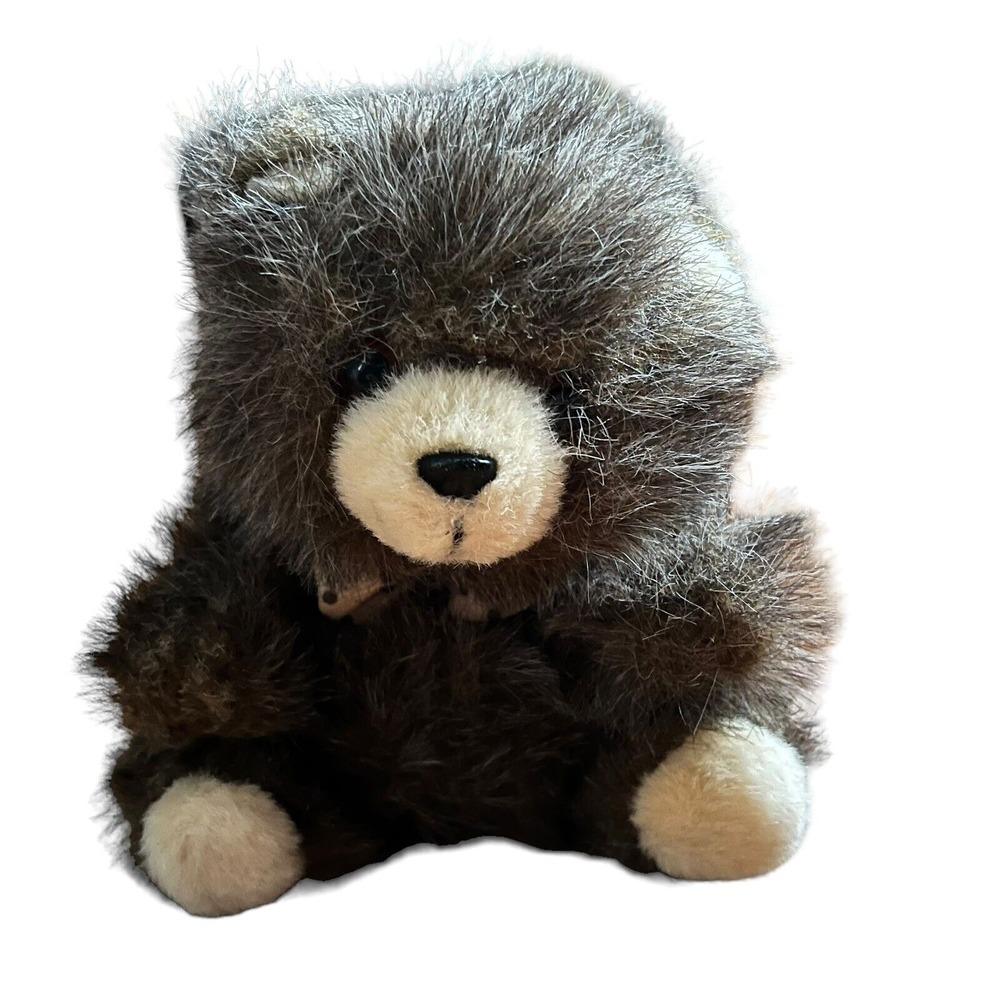 Embassy International Teddy Bear Plush 8 Inch Stuffed Animal Toy Polka Dot Bow‎